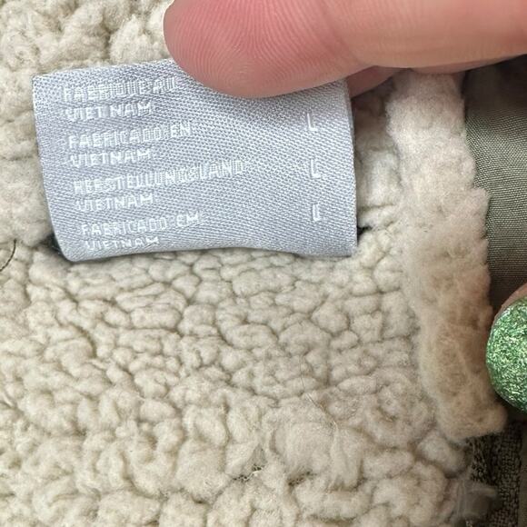 Columbia Green Quilted Jacket with Sherpa Lining - Picture 4 of 5